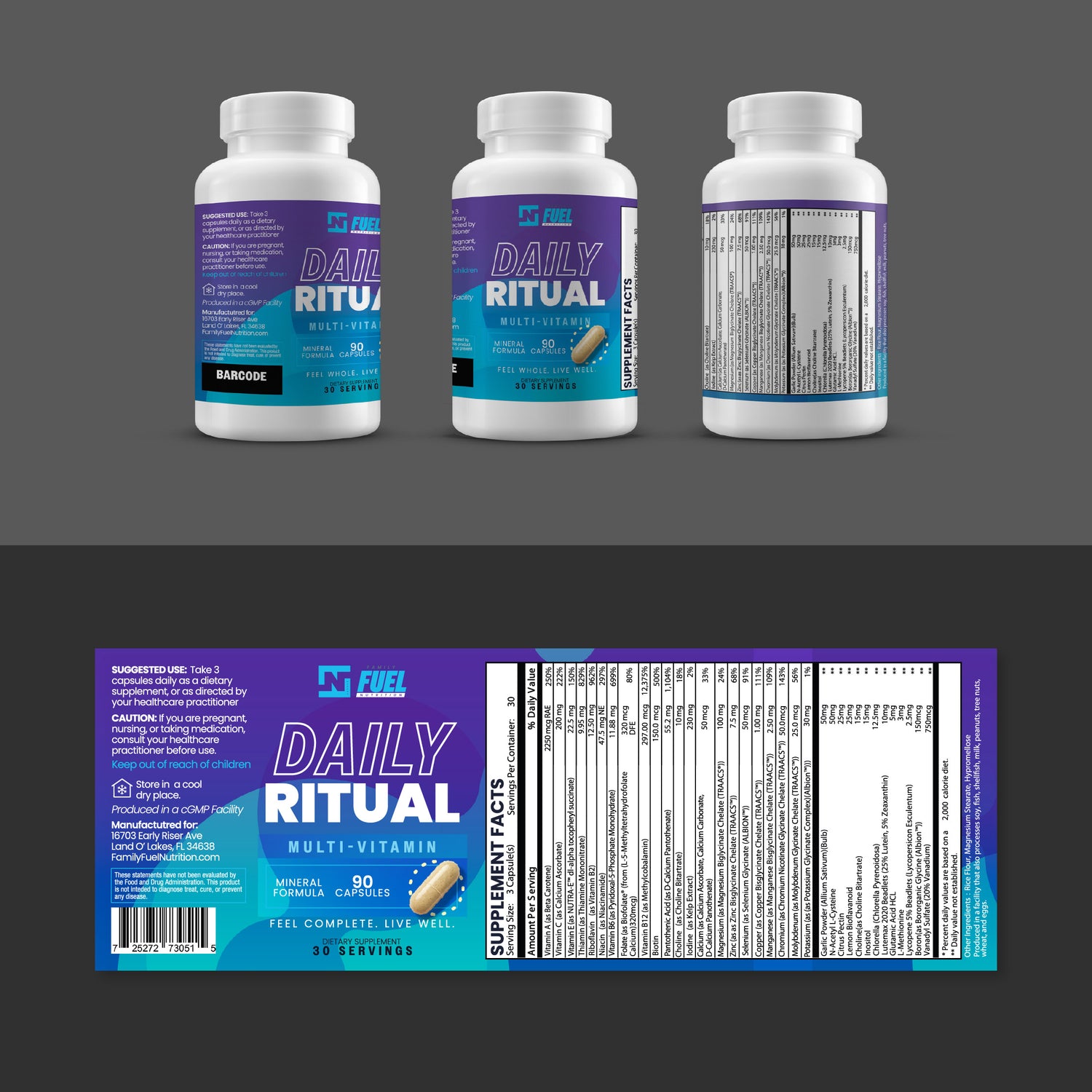 Daily Ritual Multi-Vitamin & Mineral Formula