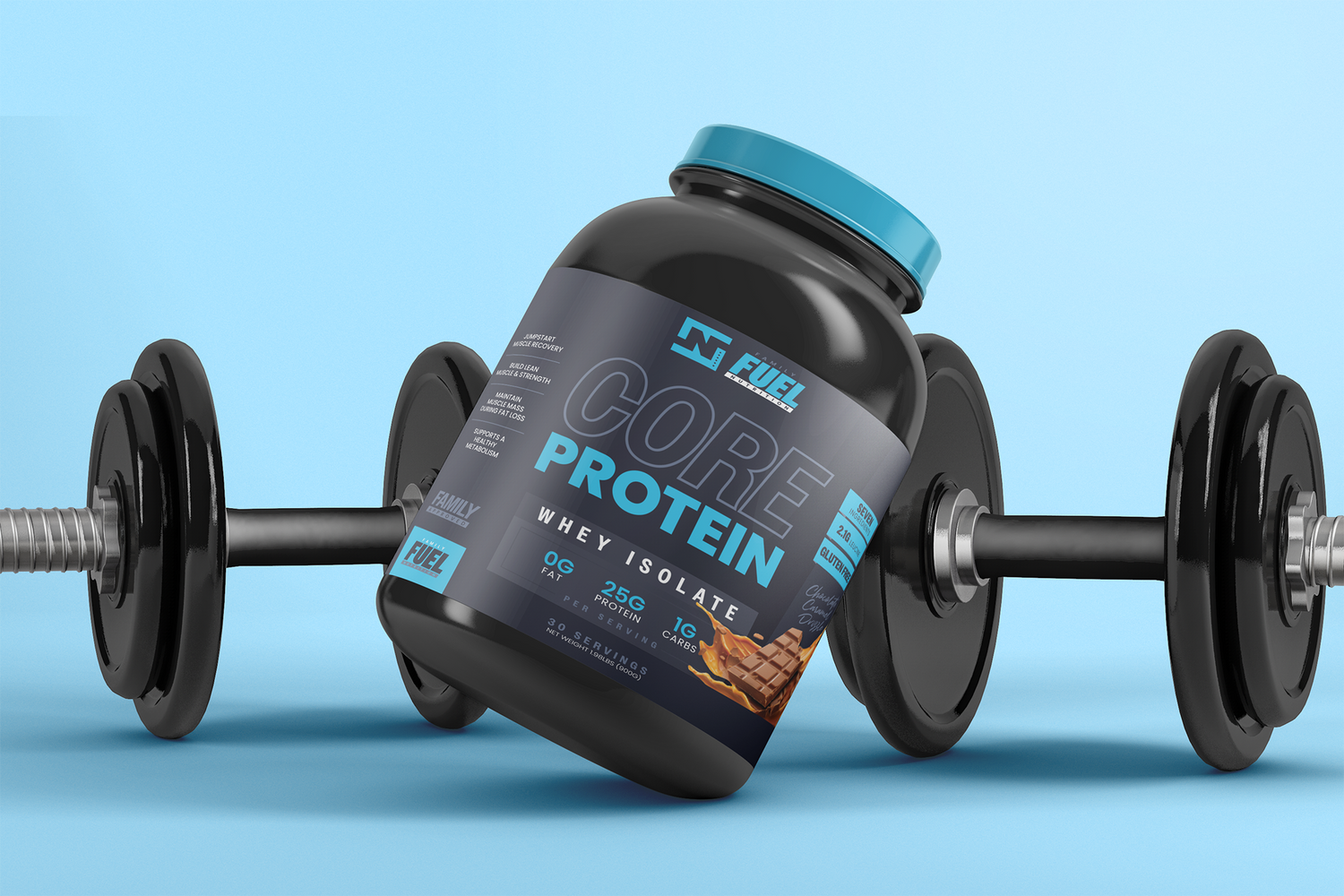 Core Isolate Chocolate Caramel Protein